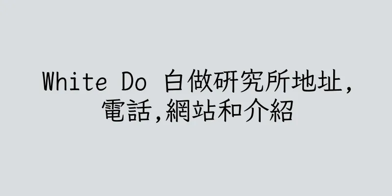 香港White Do 白做研究所地址,電話,網站和介紹