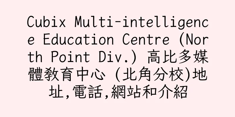 香港Cubix Multi-intelligence Education Centre (North Point Div.) 高比多媒體教育中心 (北角分校)地址,電話,網站和介紹