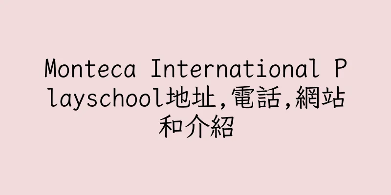 香港Monteca International Playschool地址,電話,網站和介紹
