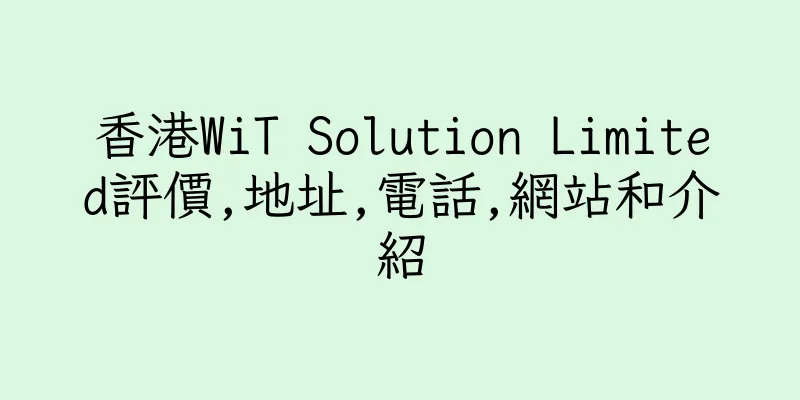 香港WiT Solution Limited評價,地址,電話,網站和介紹