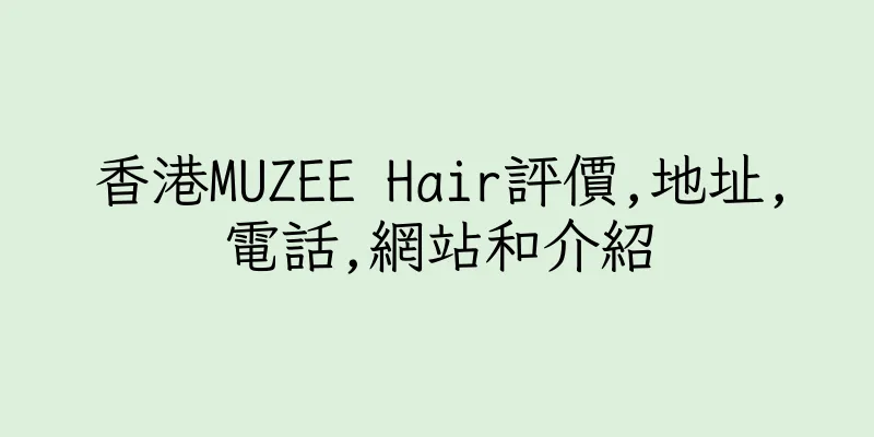 香港MUZEE Hair評價,地址,電話,網站和介紹