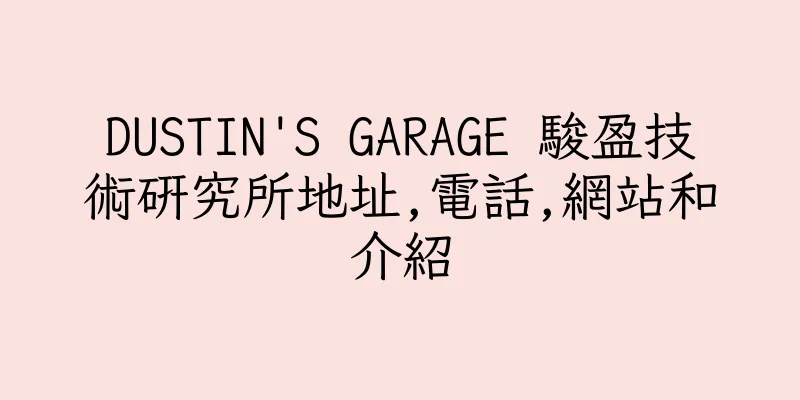 香港DUSTIN'S GARAGE 駿盈技術研究所地址,電話,網站和介紹