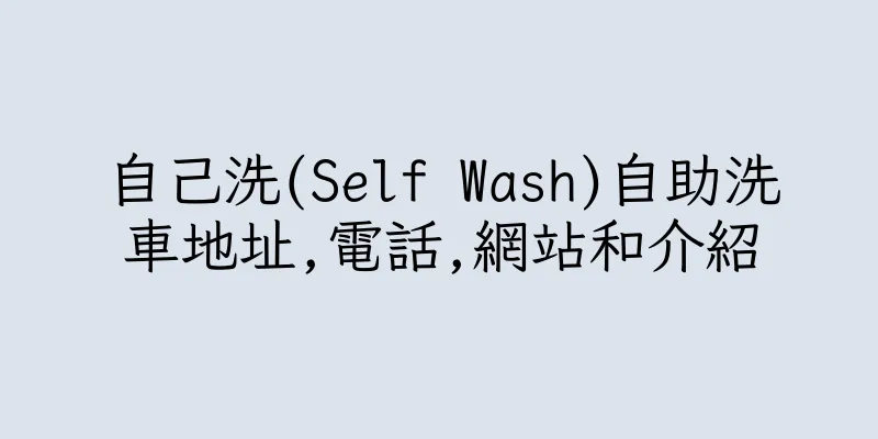 香港自己洗(Self Wash)自助洗車地址,電話,網站和介紹
