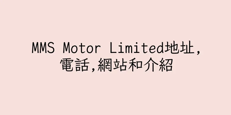 香港MMS Motor Limited地址,電話,網站和介紹
