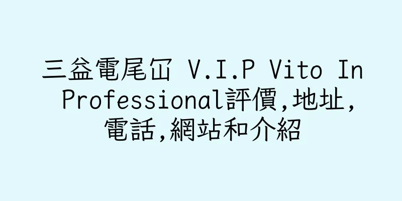 香港三益電尾冚 V.I.P Vito In Professional評價,地址,電話,網站和介紹