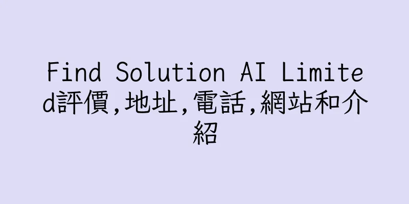 香港Find Solution AI Limited評價,地址,電話,網站和介紹