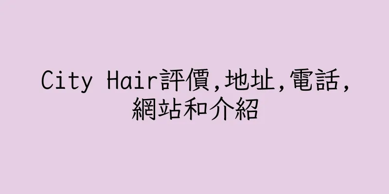 香港City Hair評價,地址,電話,網站和介紹