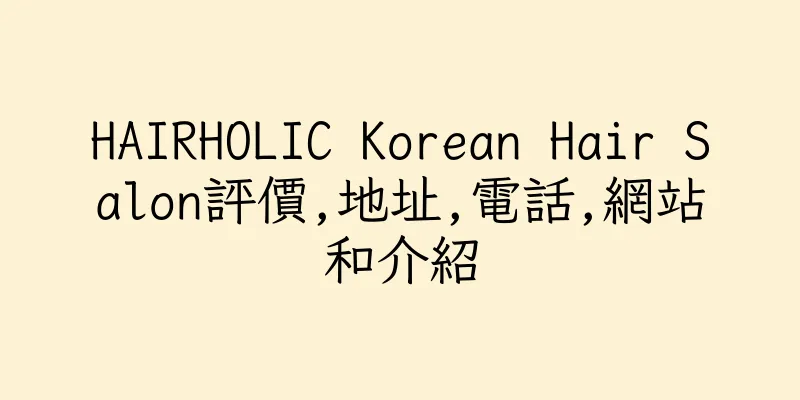 香港HAIRHOLIC Korean Hair Salon評價,地址,電話,網站和介紹