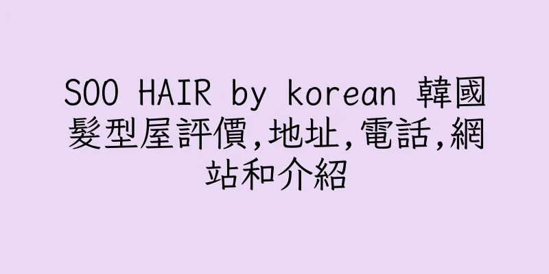 香港SOO HAIR by korean 韓國髮型屋評價,地址,電話,網站和介紹